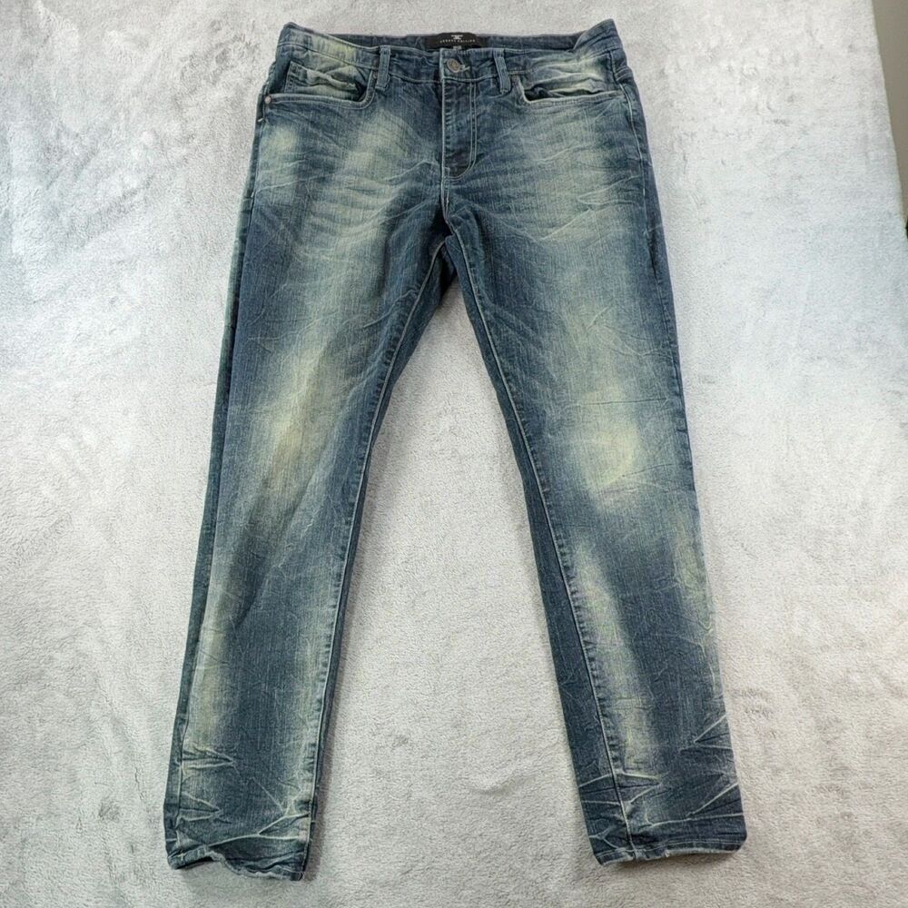 Jordan Craig Legacy Edition Sean Jeans Mens 36x32 Slim Tapered Distressed Y2K